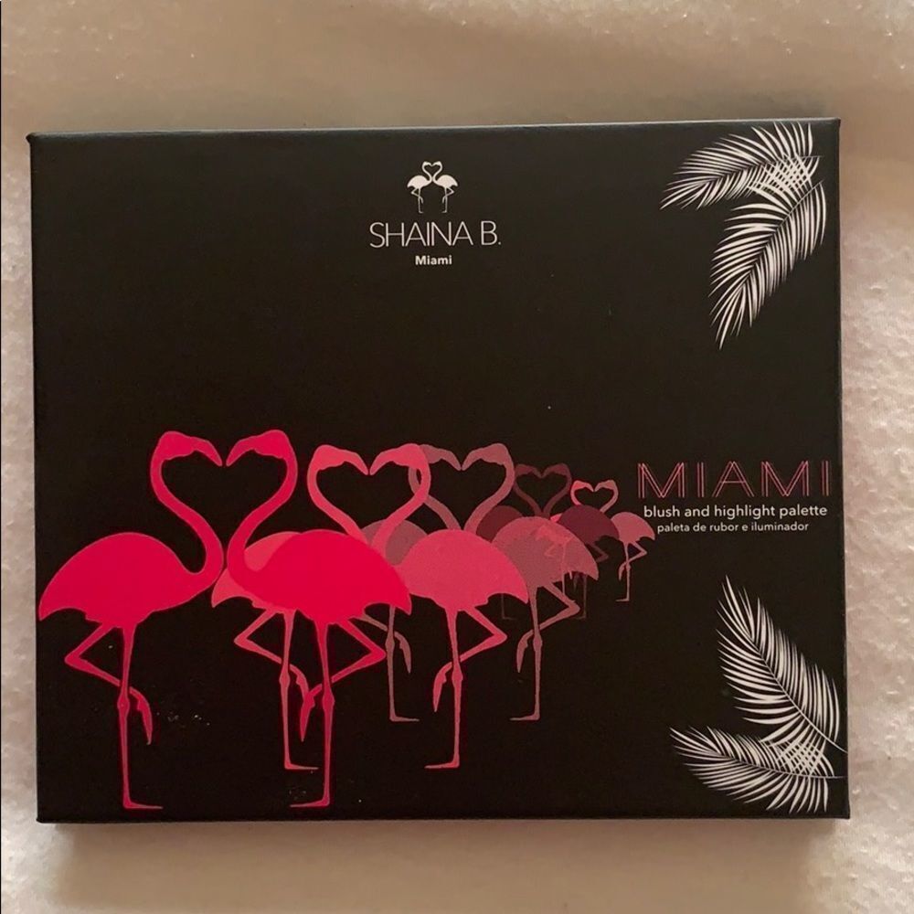 Shaina B. MIAMI blush and highlight palette